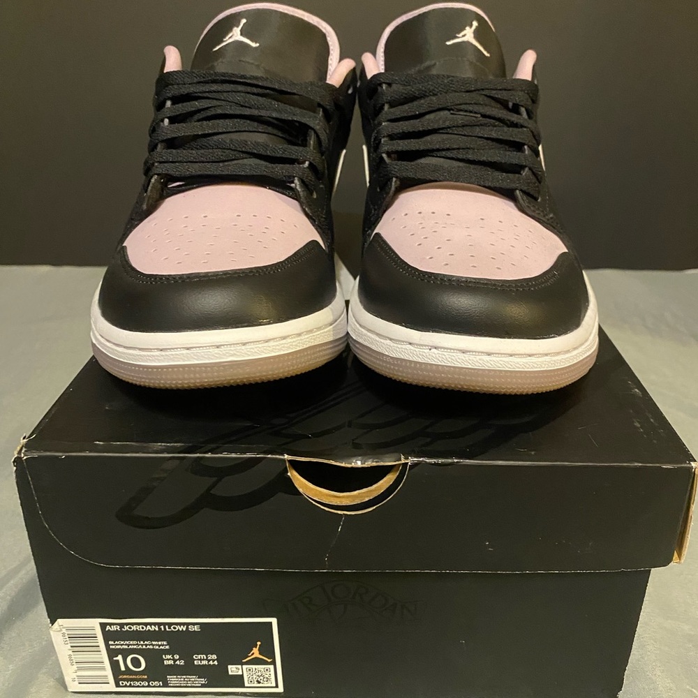 Jordan 1 low Se pink size 10